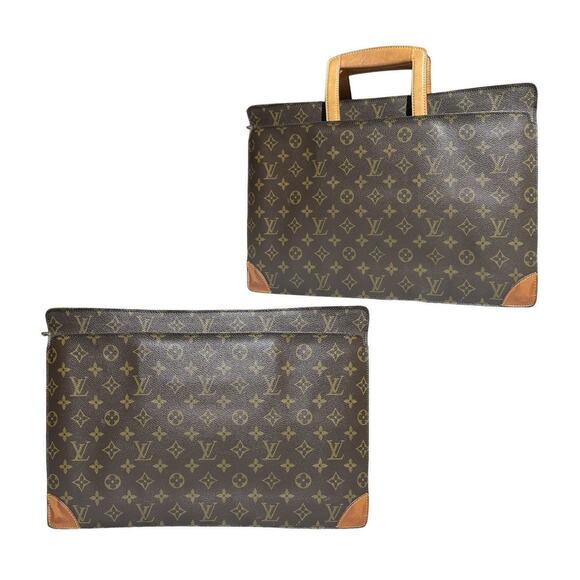 Louis Vuitton Monogram logo 2in1 briefcase/carry case - Picture 1 of 4